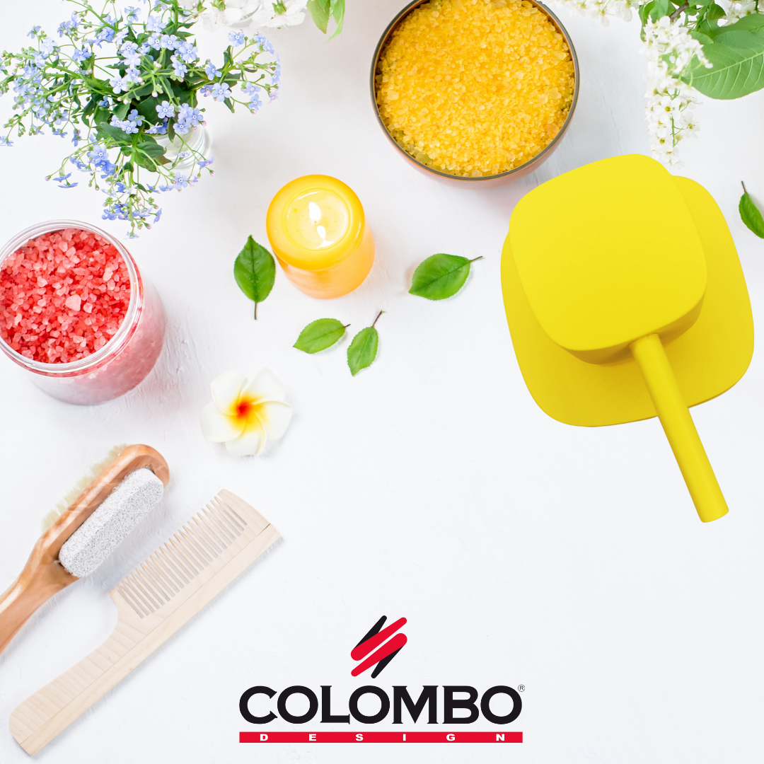 Colourful accessories that decorate the bathroom Blog Colombo Design