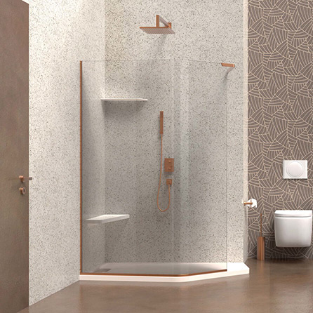 OVER B7070, Mensola bagno Mensola bagno in acciaio inox By Colombo Design